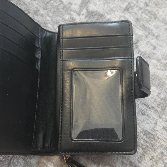 Coach Black and Brown Signature Wallet - Picture 4 of 6